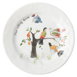 12 Days of Christmas Salad/Dessert Plate Set - Fishes & Loaves