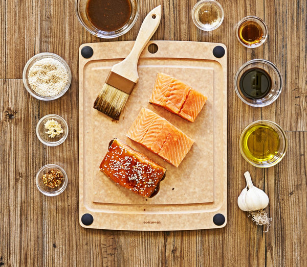 All-in-One Cutting and Prep Board - Fishes & Loaves