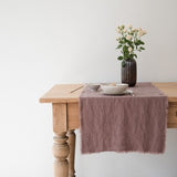 Linen Table Runner - Fishes & Loaves