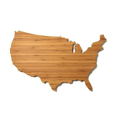 USA Bamboo Cutting Board - Fishes & Loaves